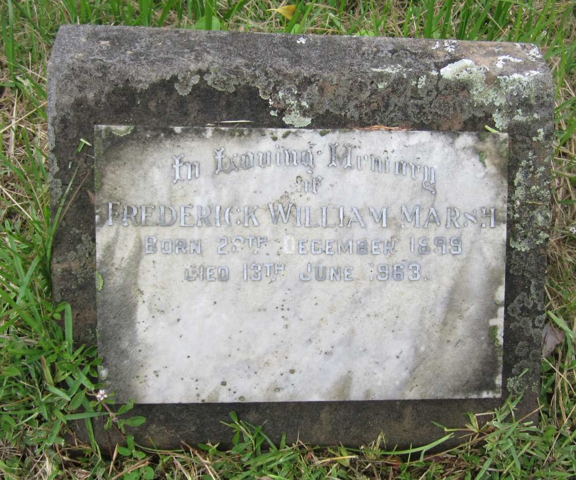 MARSH Frederick William 1899-1963