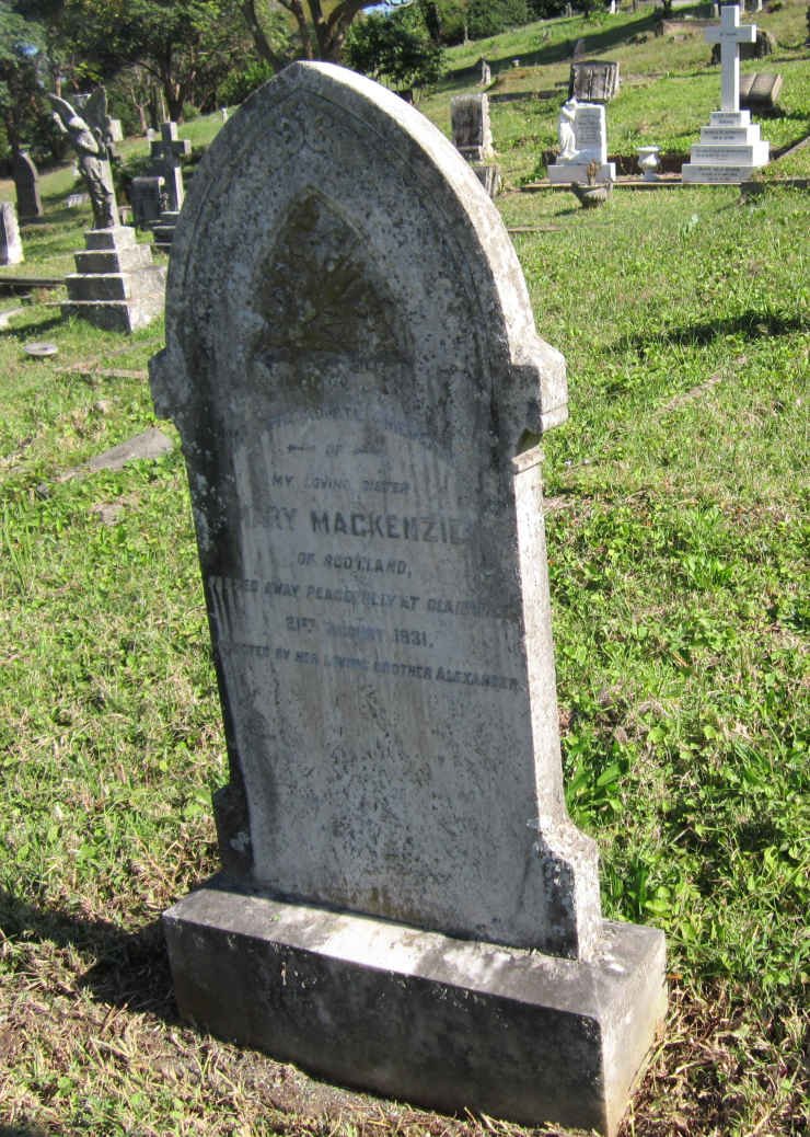 MACKENZIE Mary -1931