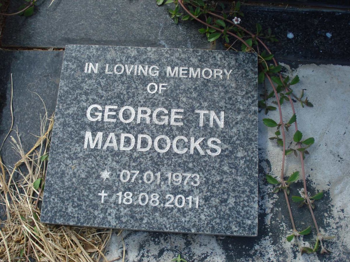 MADDOCKS George T.N. 1973-2011
