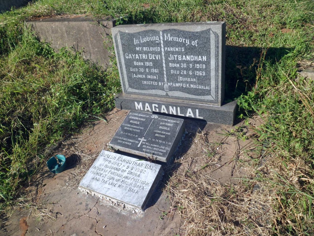 MAGANLAL Jitbandhan 1908-1969 :: MAGANLAL Gayatri Devi 1919-1961 :: MAGANLAL Devandra Kumar 1941-1995