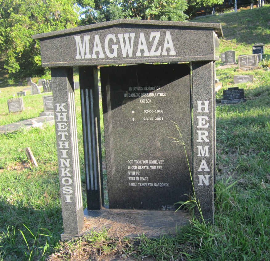 MAGWAZA Khethinkosi Herman 1966-2001