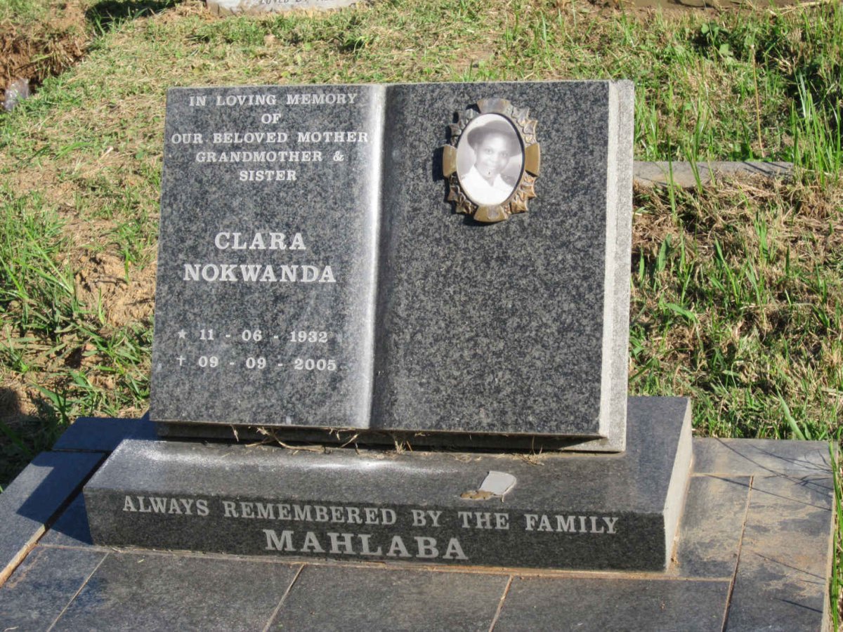 MAHLABA Clara Nokwanda 1932-2005