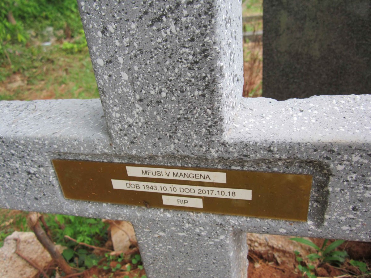 MANGENA Mfusi V. 1943-2017