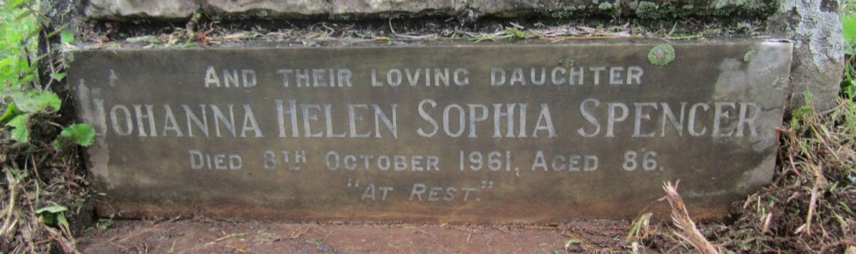 SPENCER Johanna Helen Sophia -1961