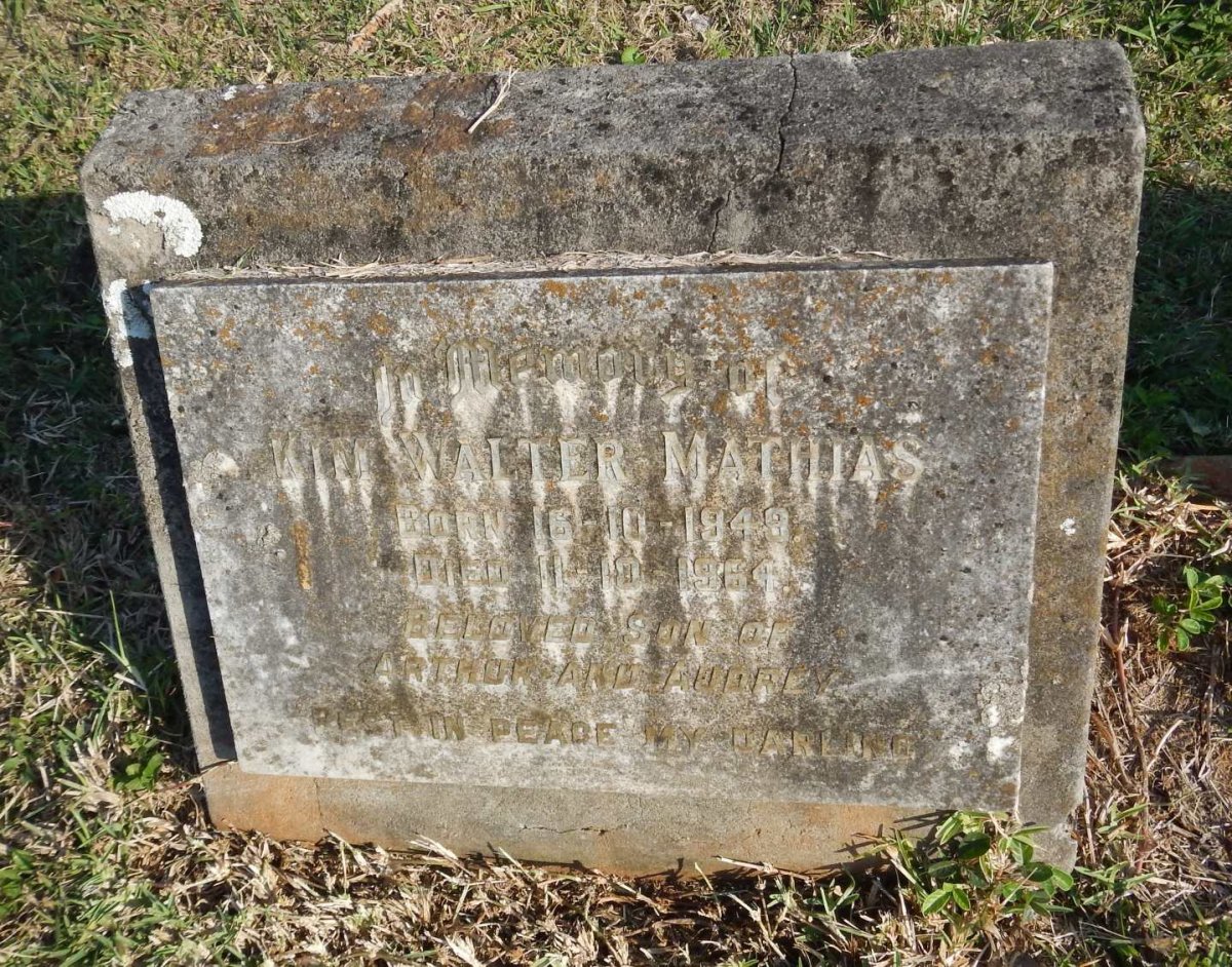 MATHIAS Kim Walter 1949-1964