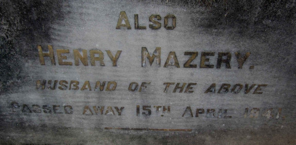 MAZERY Henry -1941