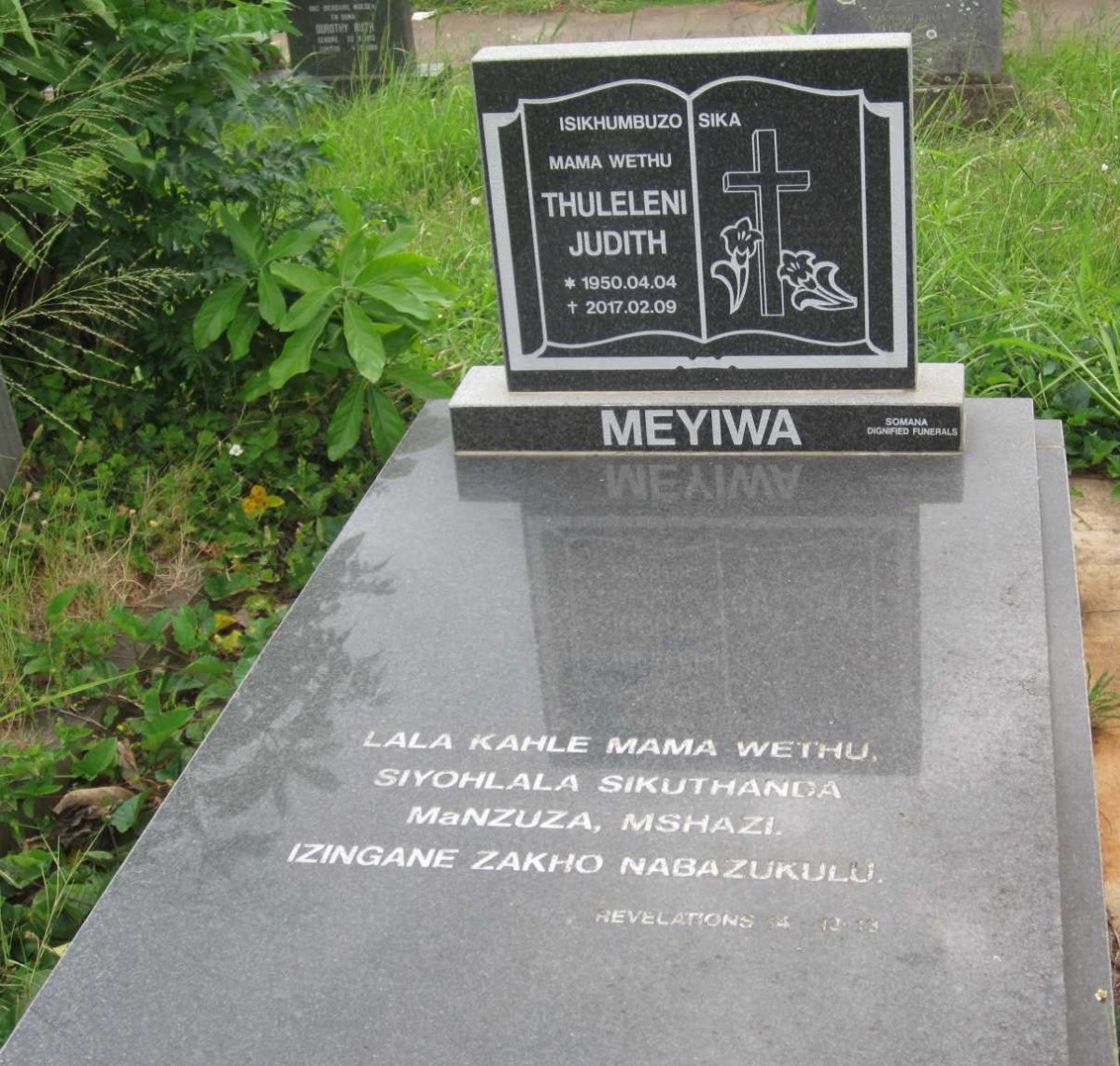 MEYIWA Thuleleni Judith 1950-2017
