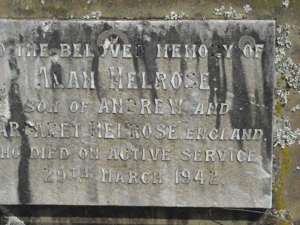 MELROSE Alan -1942