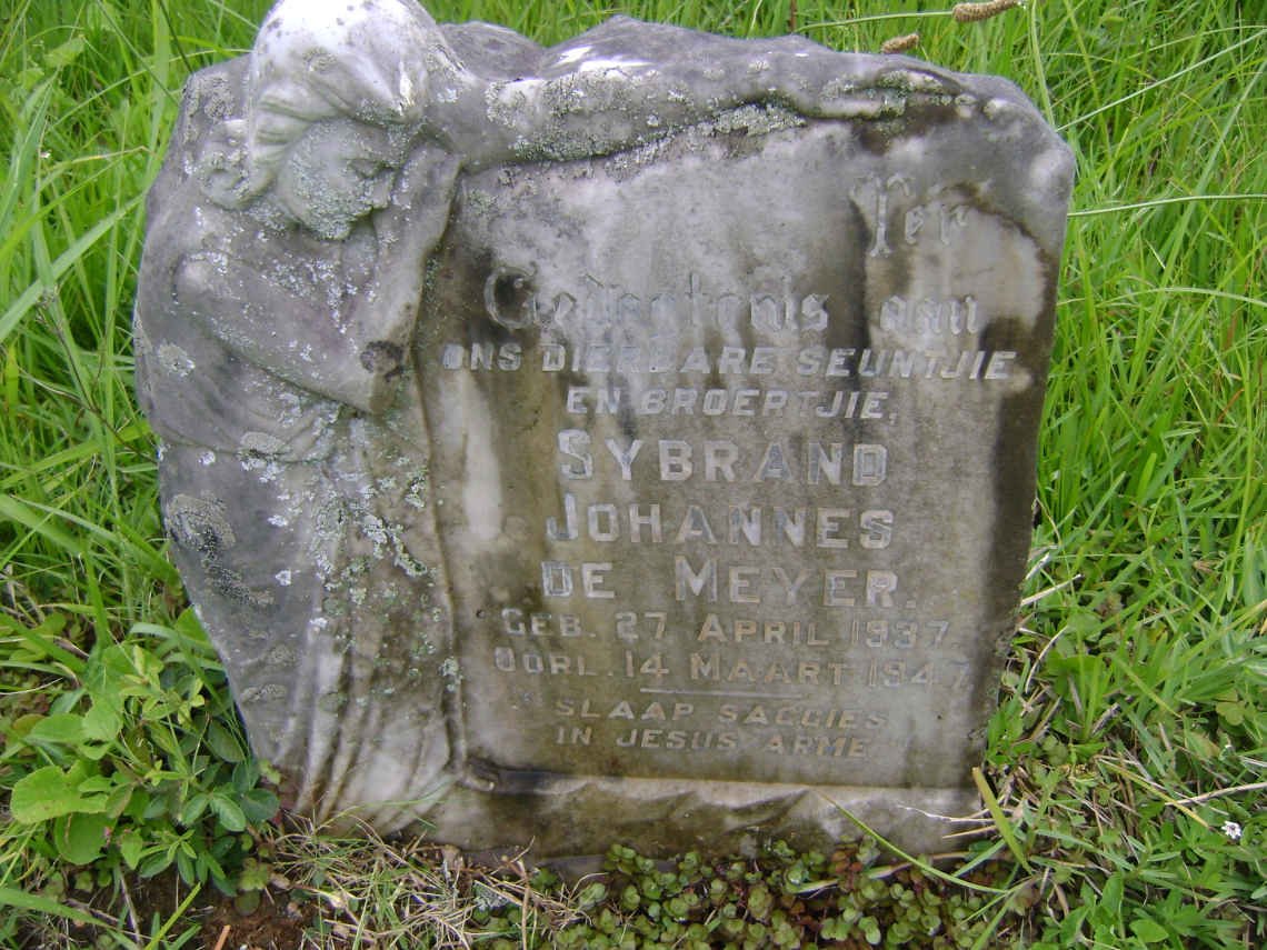 MEYER Sybrand Johannes, de 1937-1947