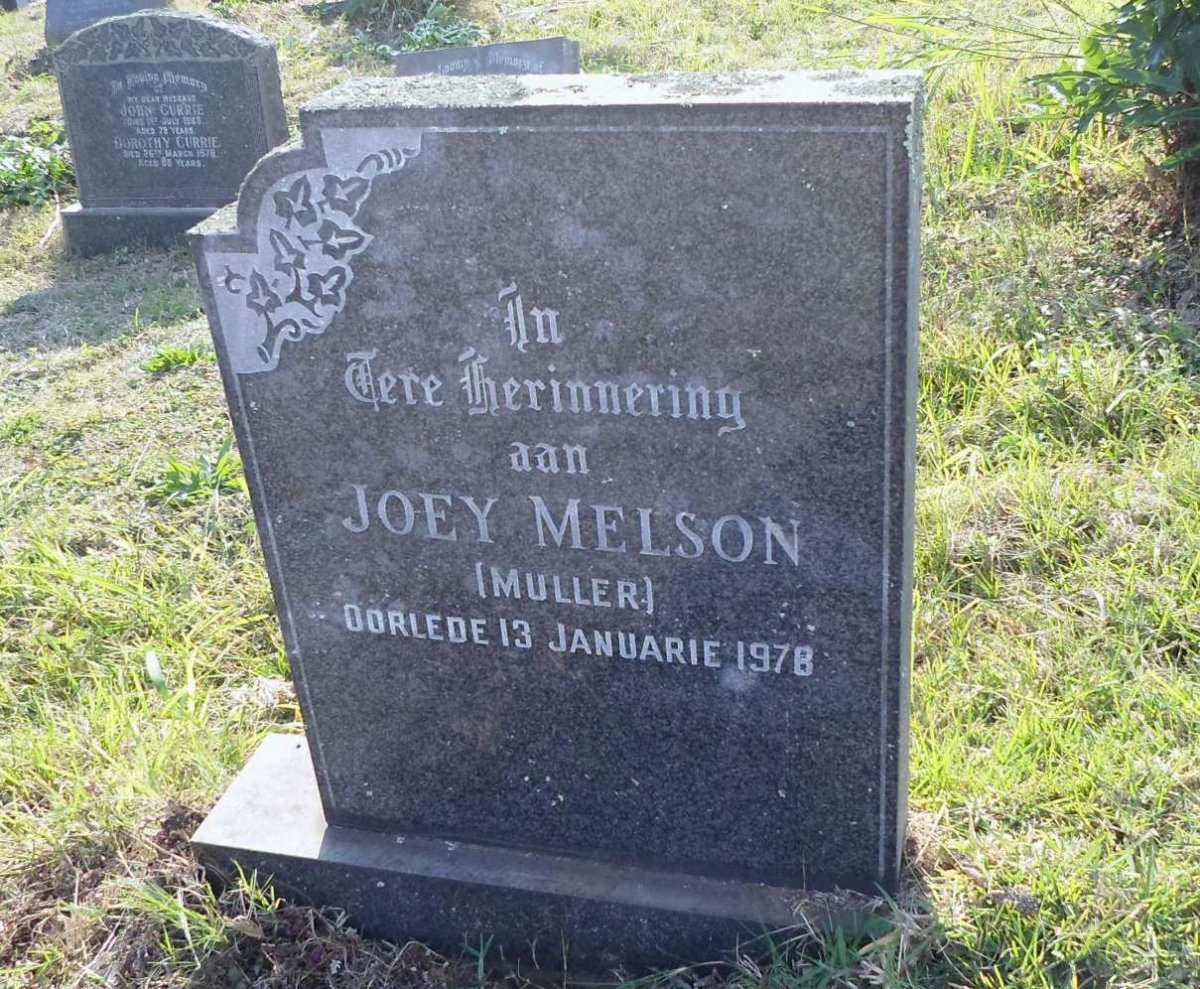 MELSON Joey nee MULLER -1978