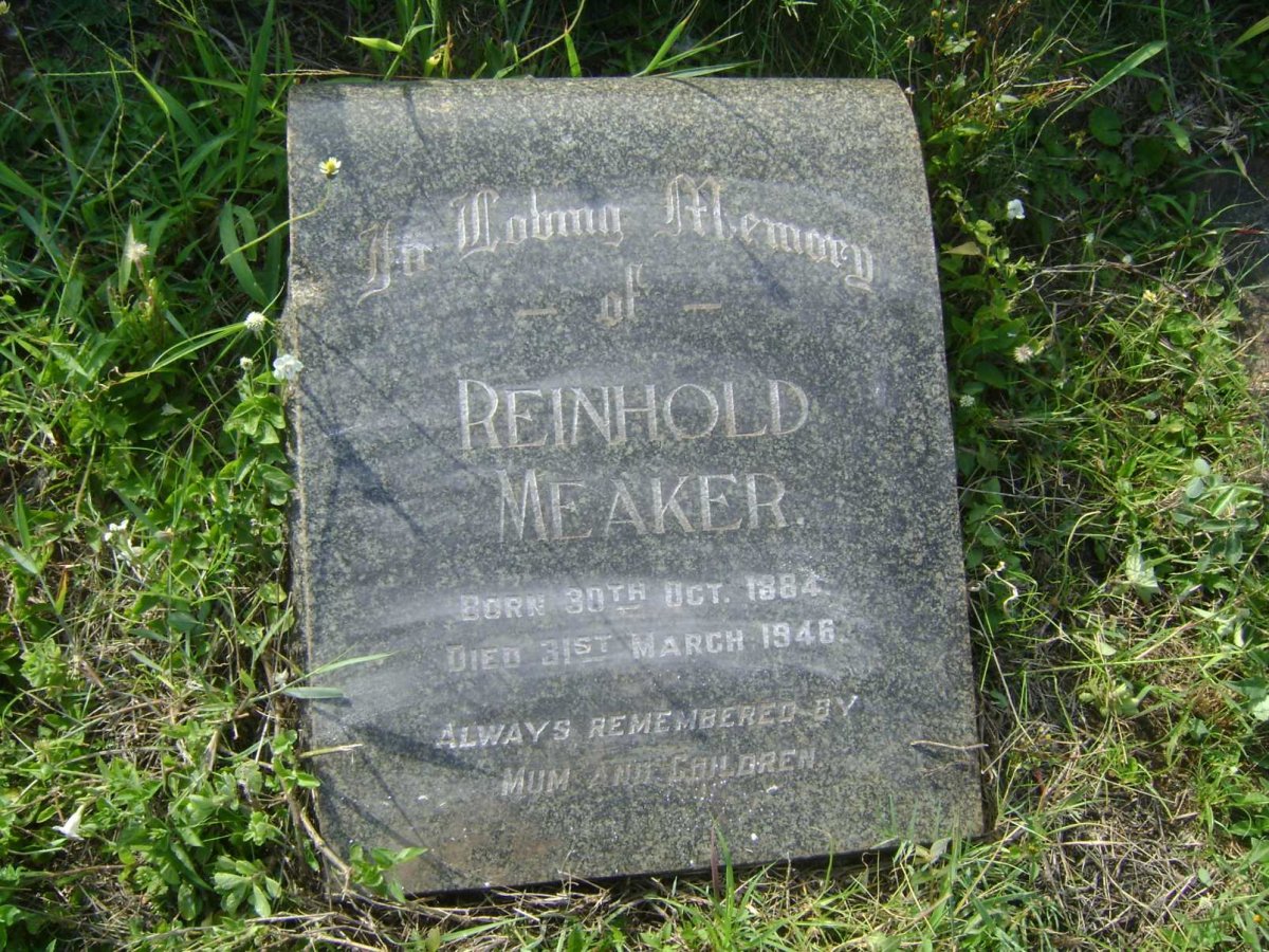 MEAKER Reinhold 1884-1946