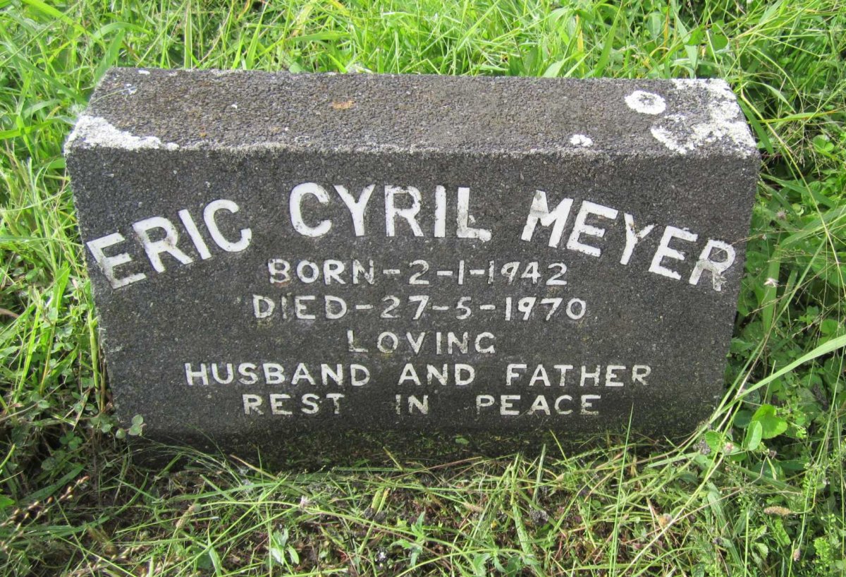 MEYER Eric Cyril 1942-1970