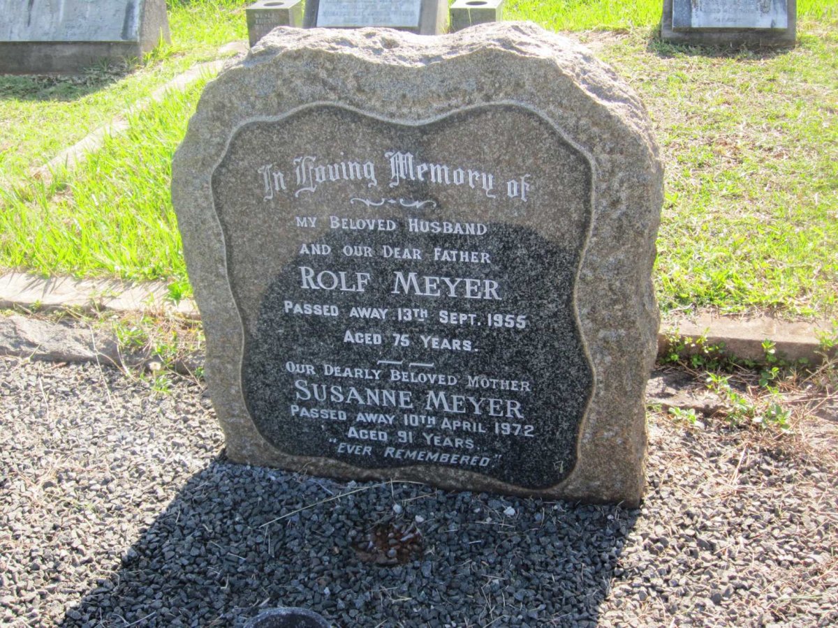 MEYER Rolf -1955 &amp; Susanne -1972