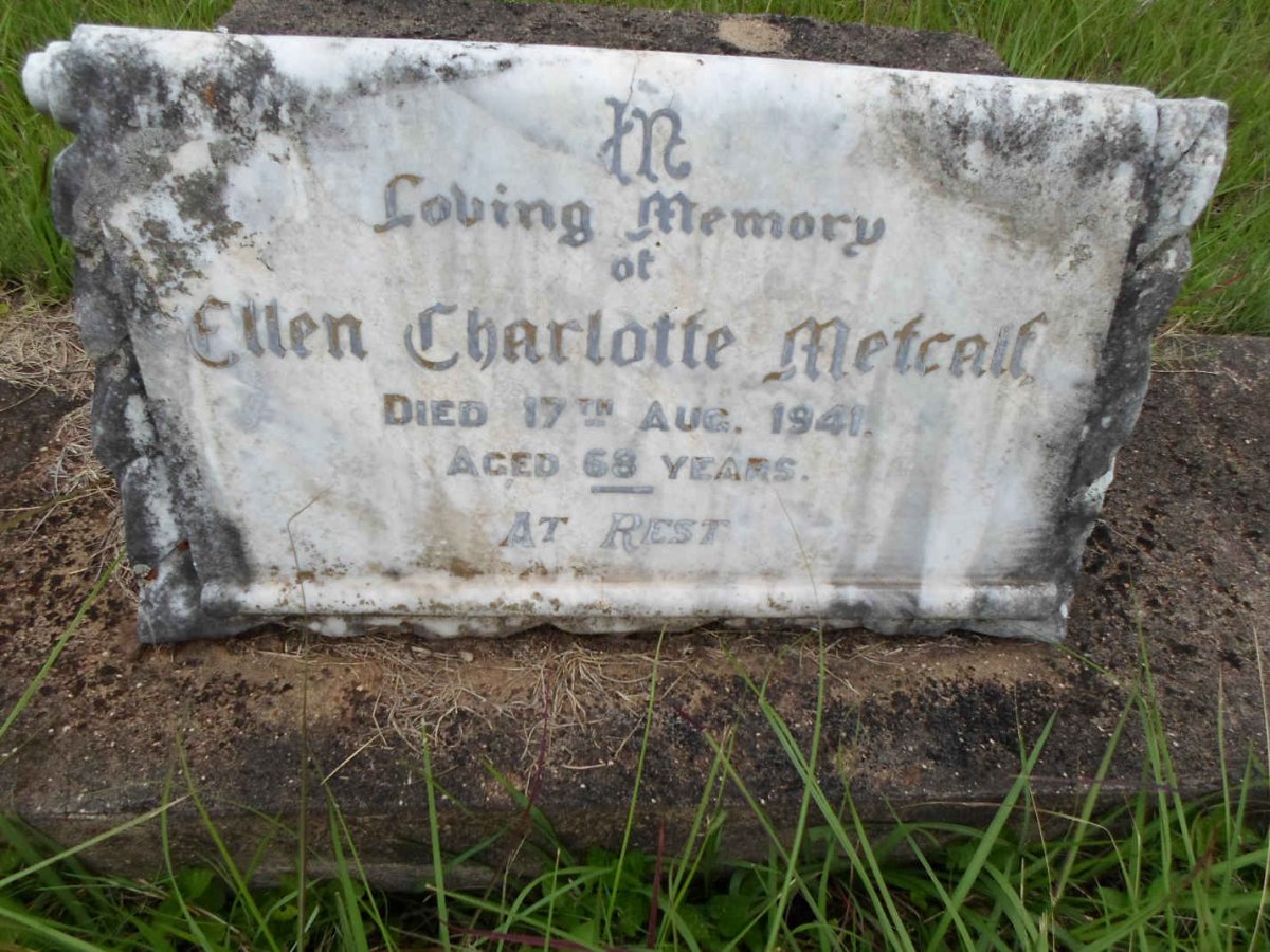 METCALF Ellen Charlotte -1941