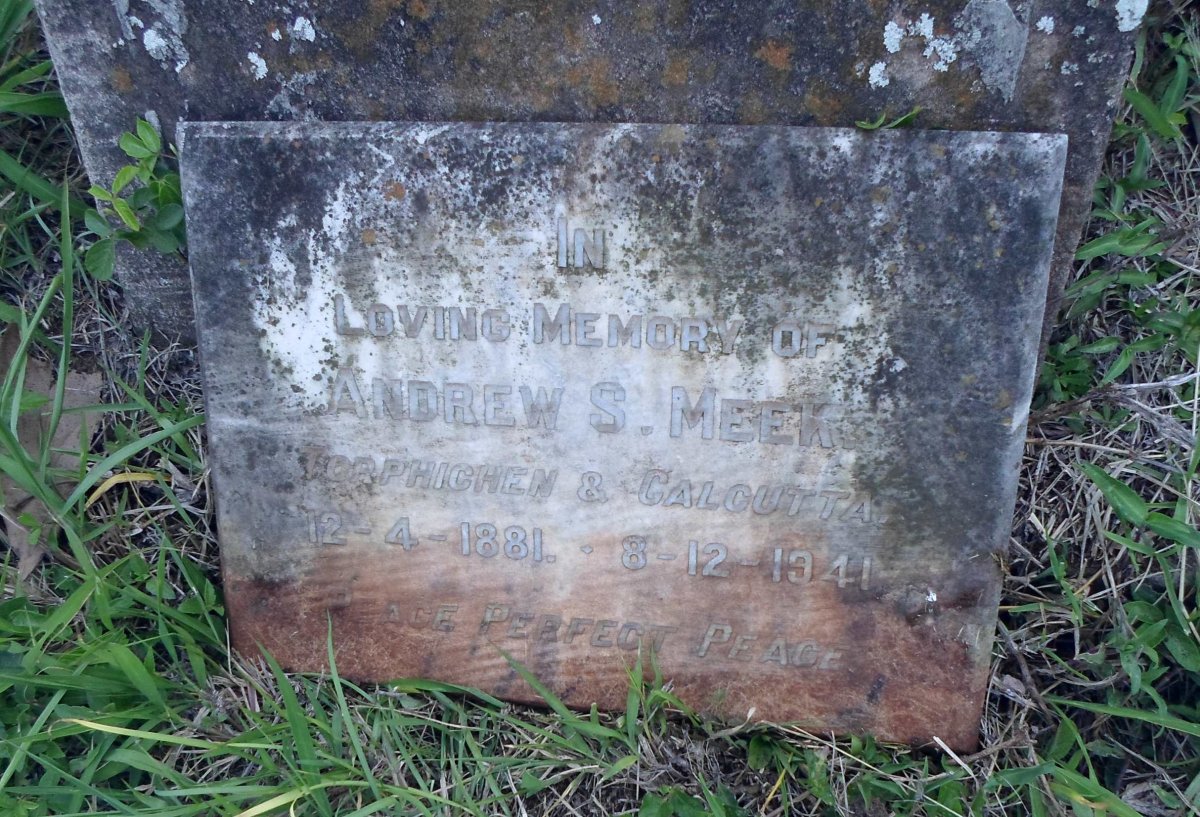 MEEK Andrew S. 1881-1941