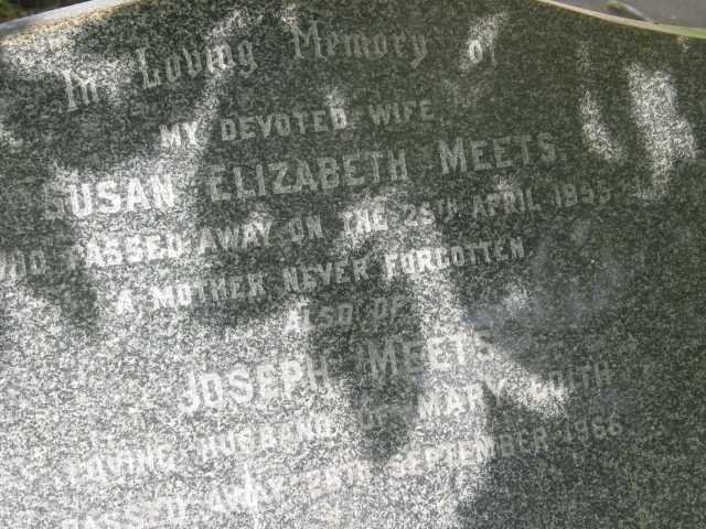 MEETS Joseph -1966 :: MEETS Susan Elizabeth -1955 