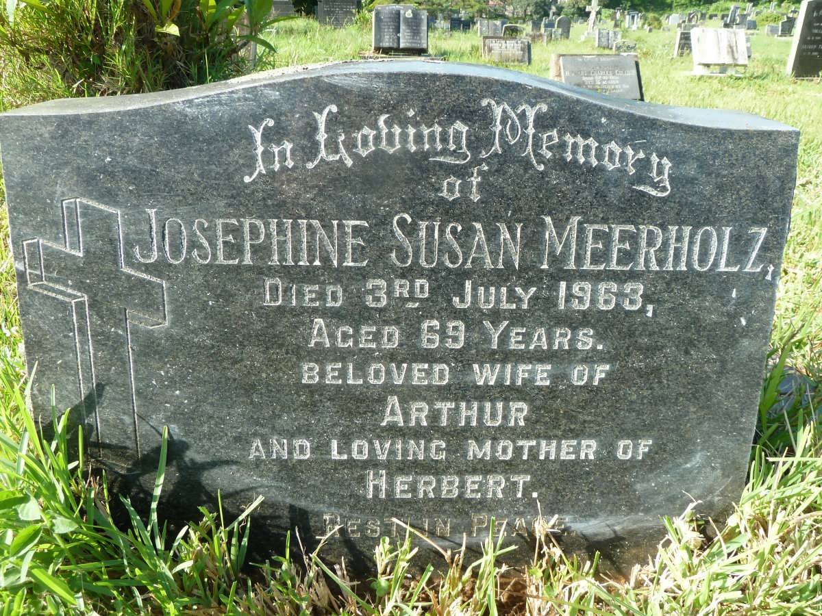 MEERHOLZ Josephine Susan -1963