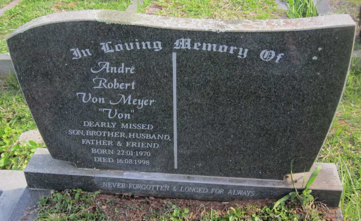 MEYER Andre Robert, von 1970-1998
