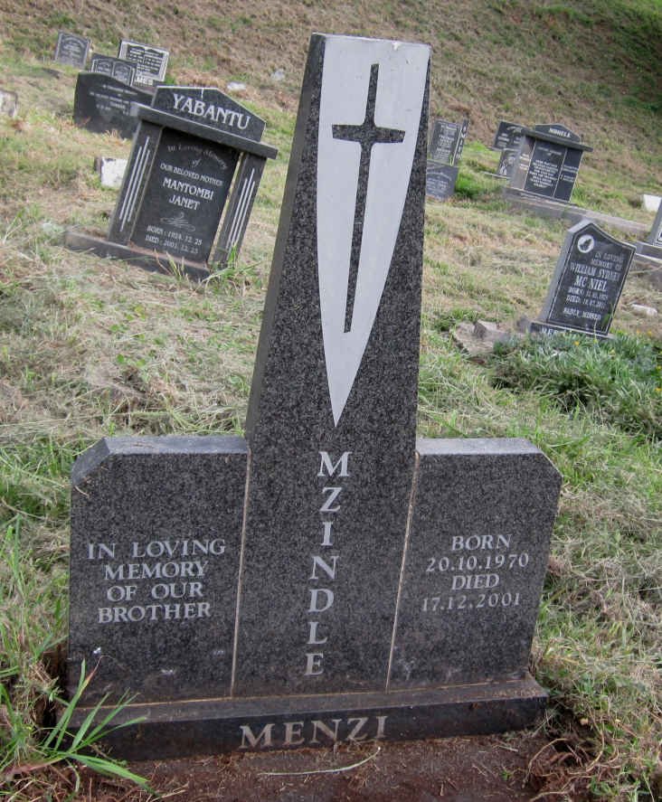 MENZI Mzindle 1970-2001