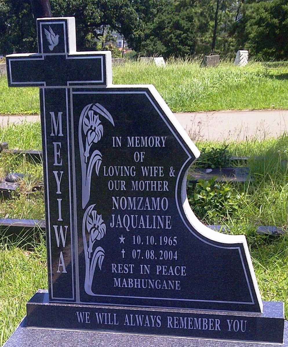 MEYIWA Nomzamo Jaqualine 1965-2004