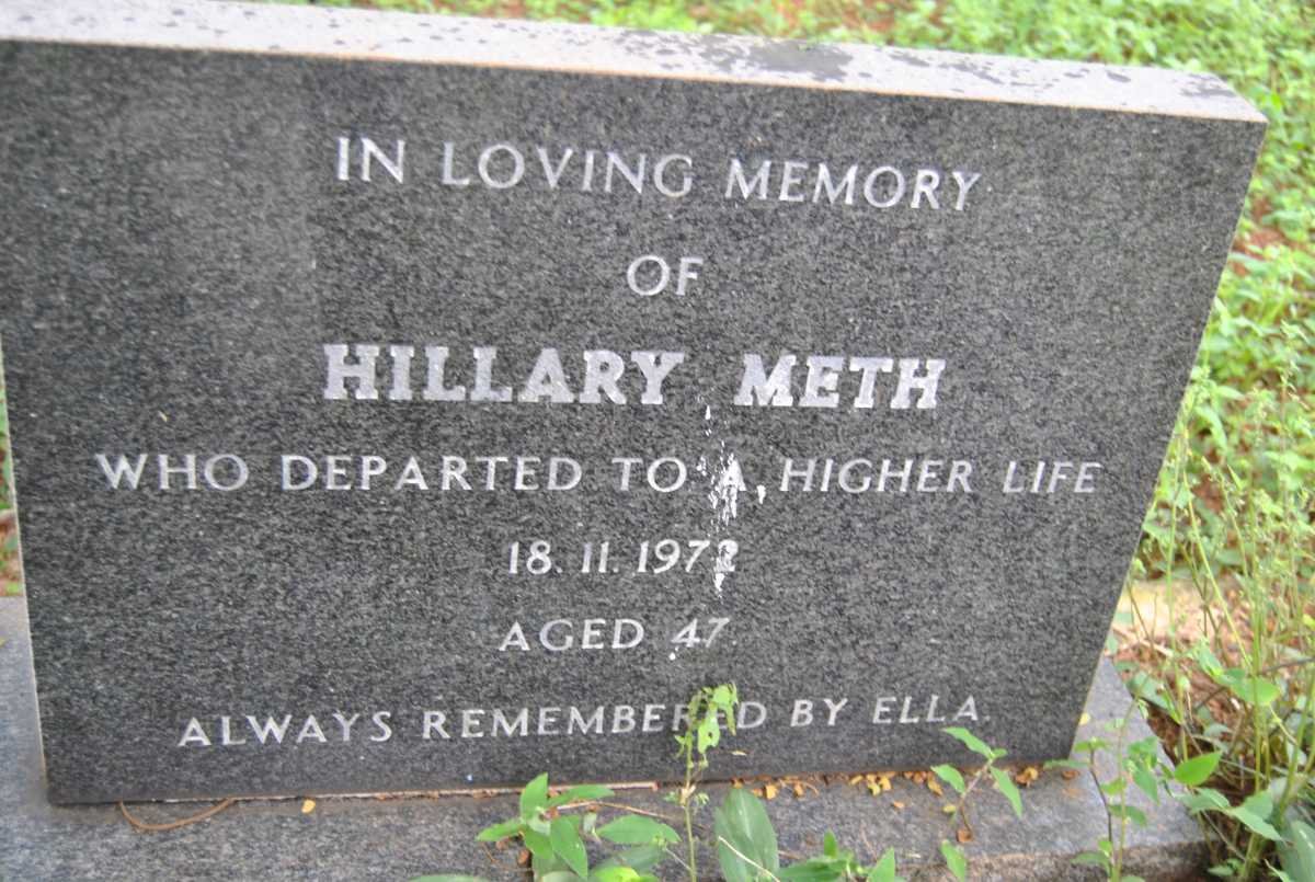 METH Hillary -1972