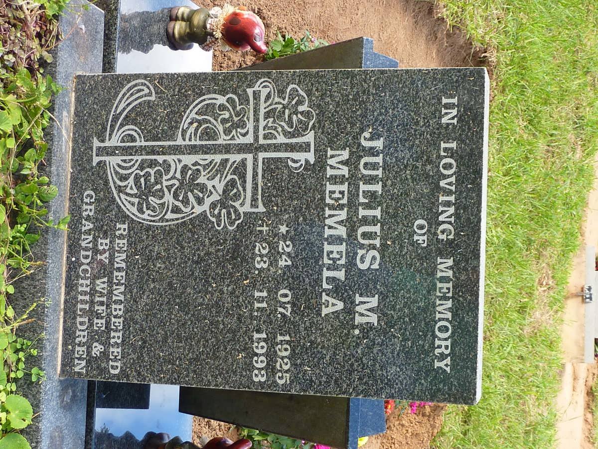 MEMELA Julius M. 1925-1993