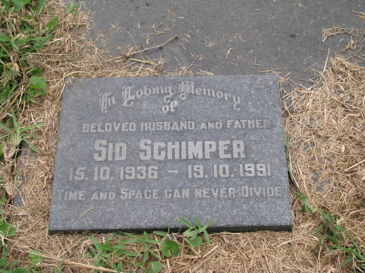 SCHIMPER Sid 1936-1991