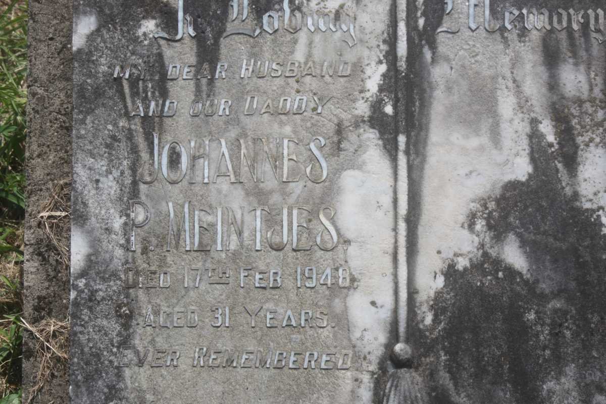 MEINTJES Johannes P. -1948
