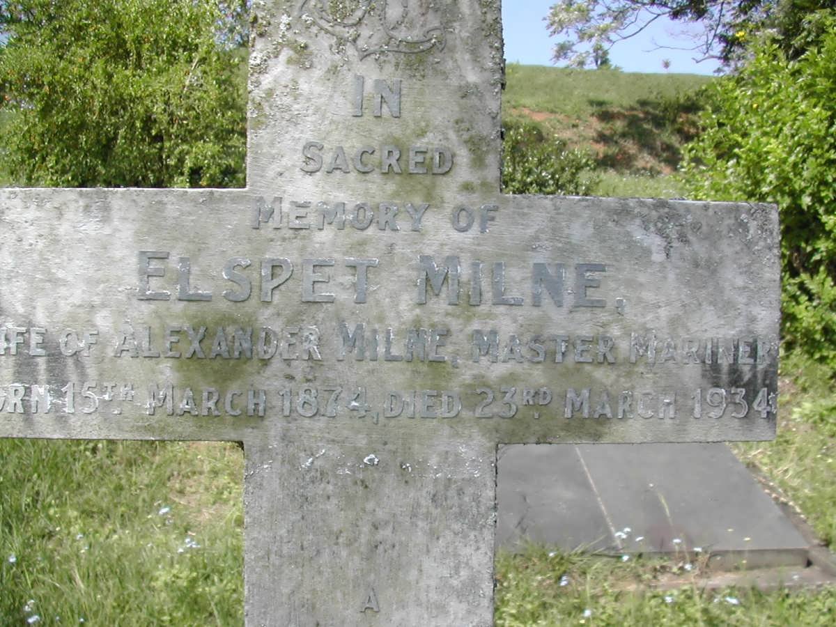MILNE Elspet 1874-1934