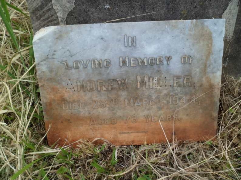 MILLER Andrew -1944