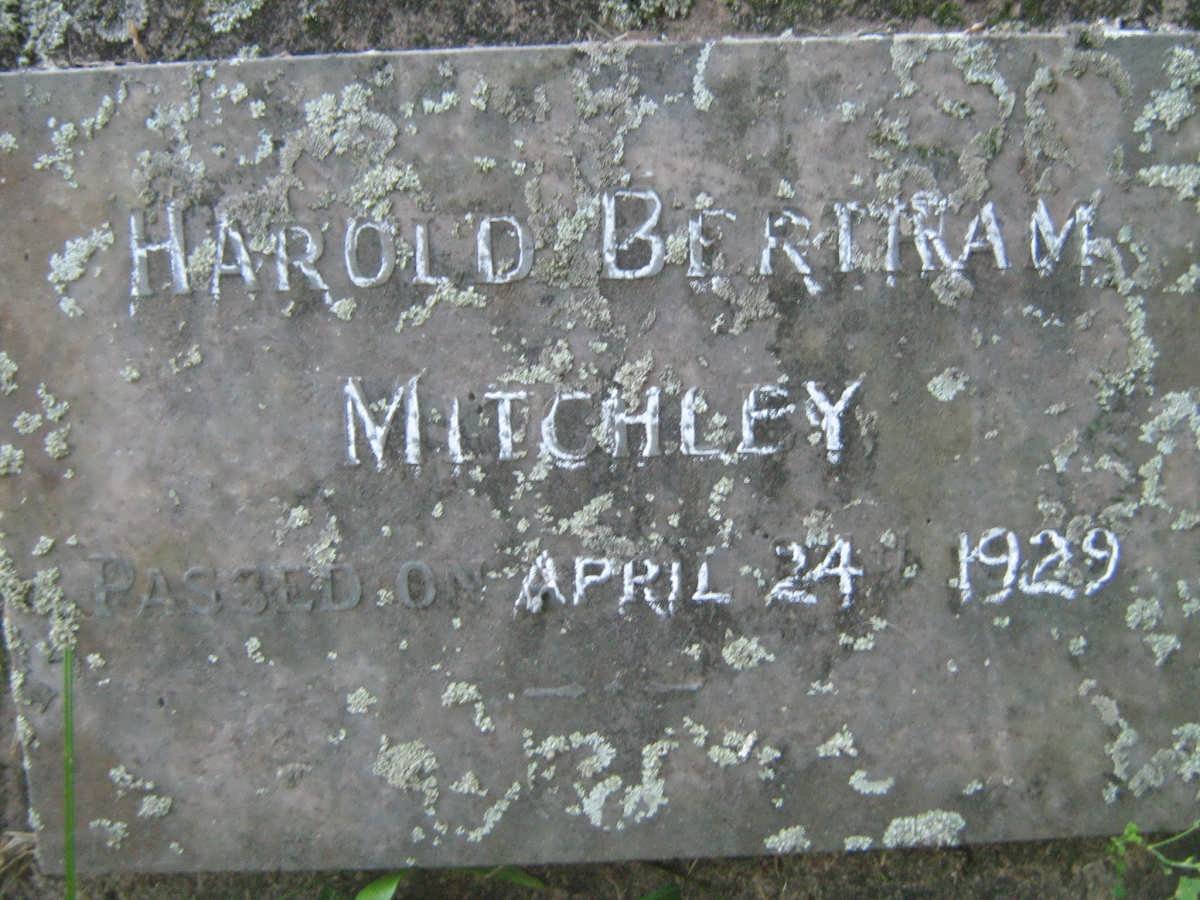 MITCHLEY Harold Bertram -1929