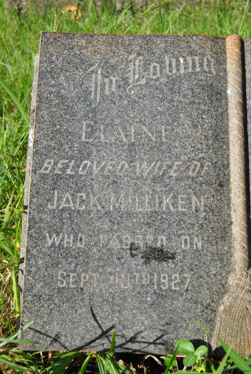 MILLIKEN Elaine -1927