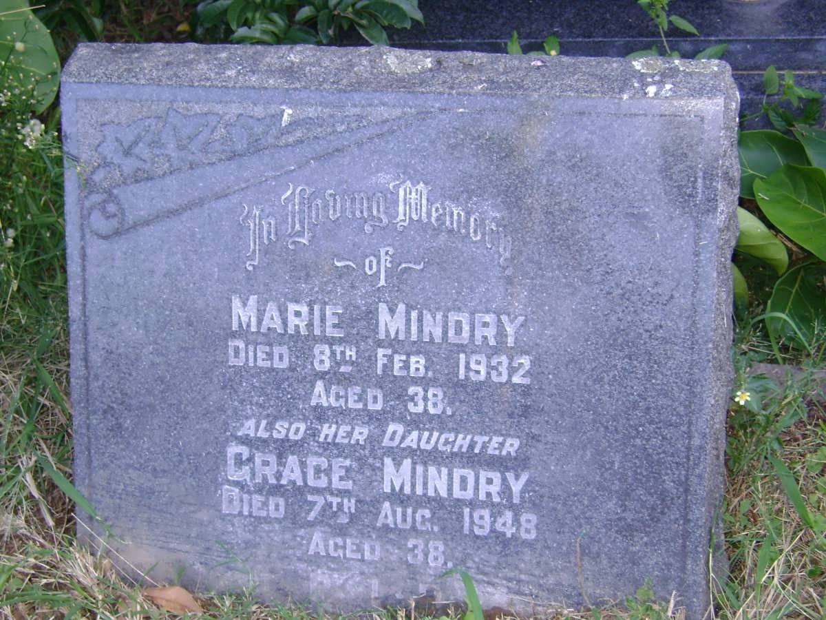 MINDRY Marie -1932 :: MINDRY Grace -1948