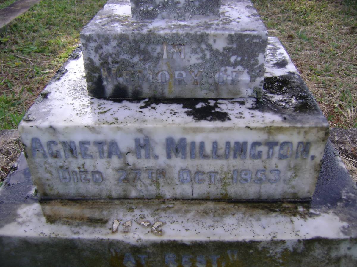 MILLINGTON Agneta H. -1953