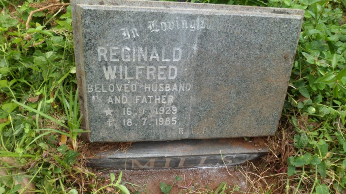 MILLS Reginald Wilfred 1929-1985