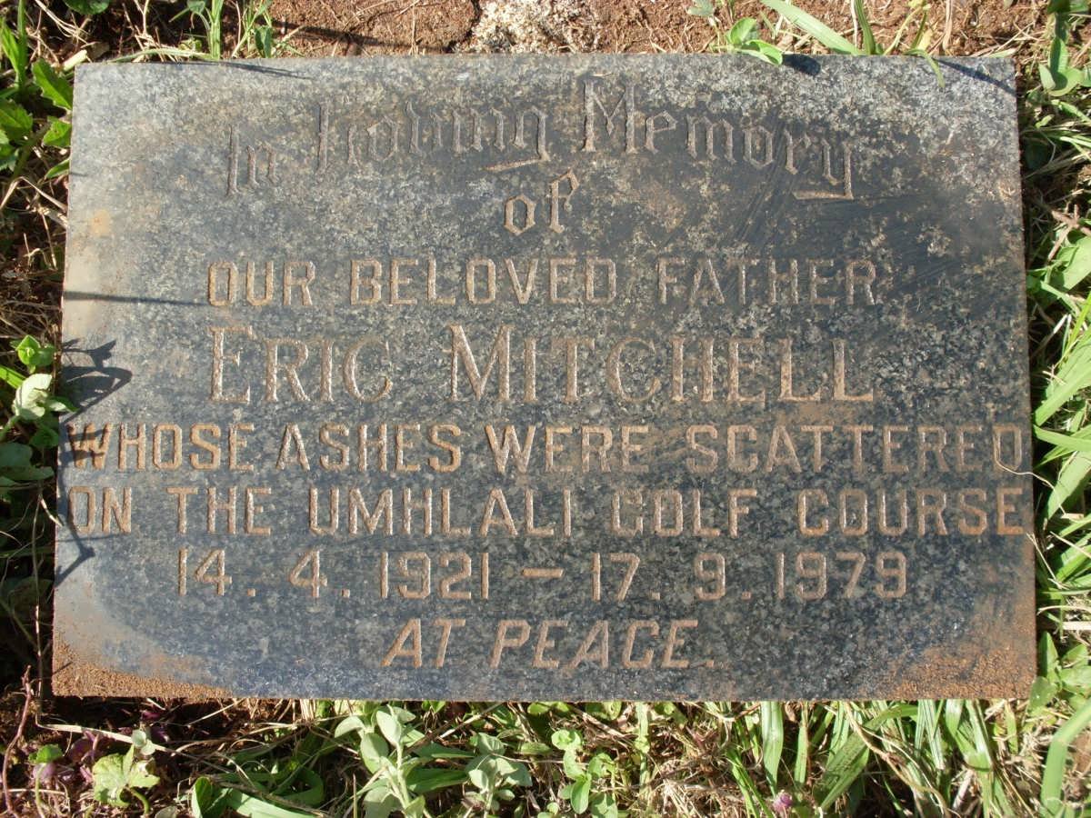 MITCHELL Charles Francis -1964 &amp; Doris Jessie -1969 :: MITCHELL Eric 1921-1979