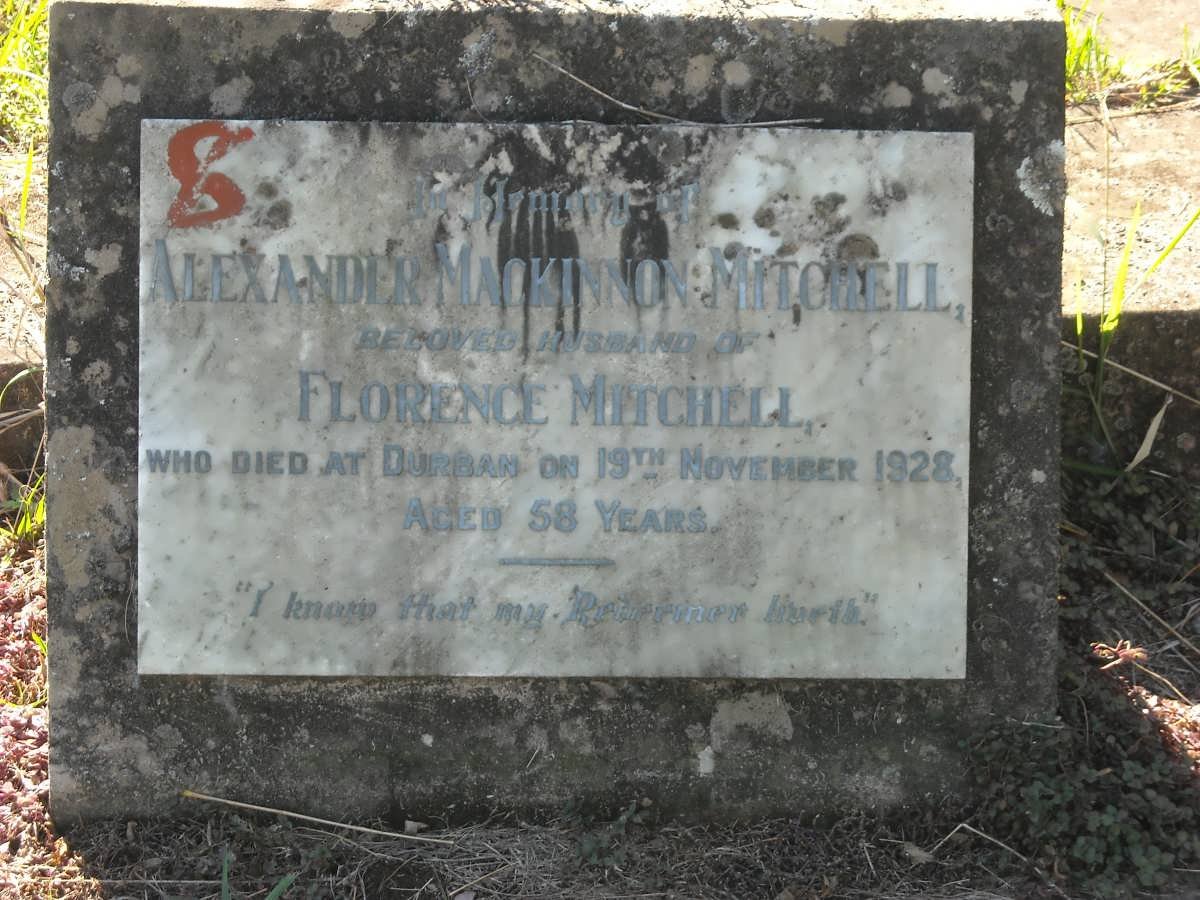 MITCHELL Alexander Mackinnon -1928
