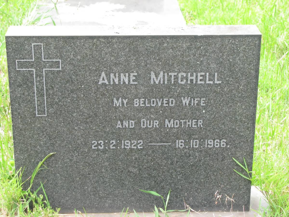 MITCHELL Anne 1922-1966