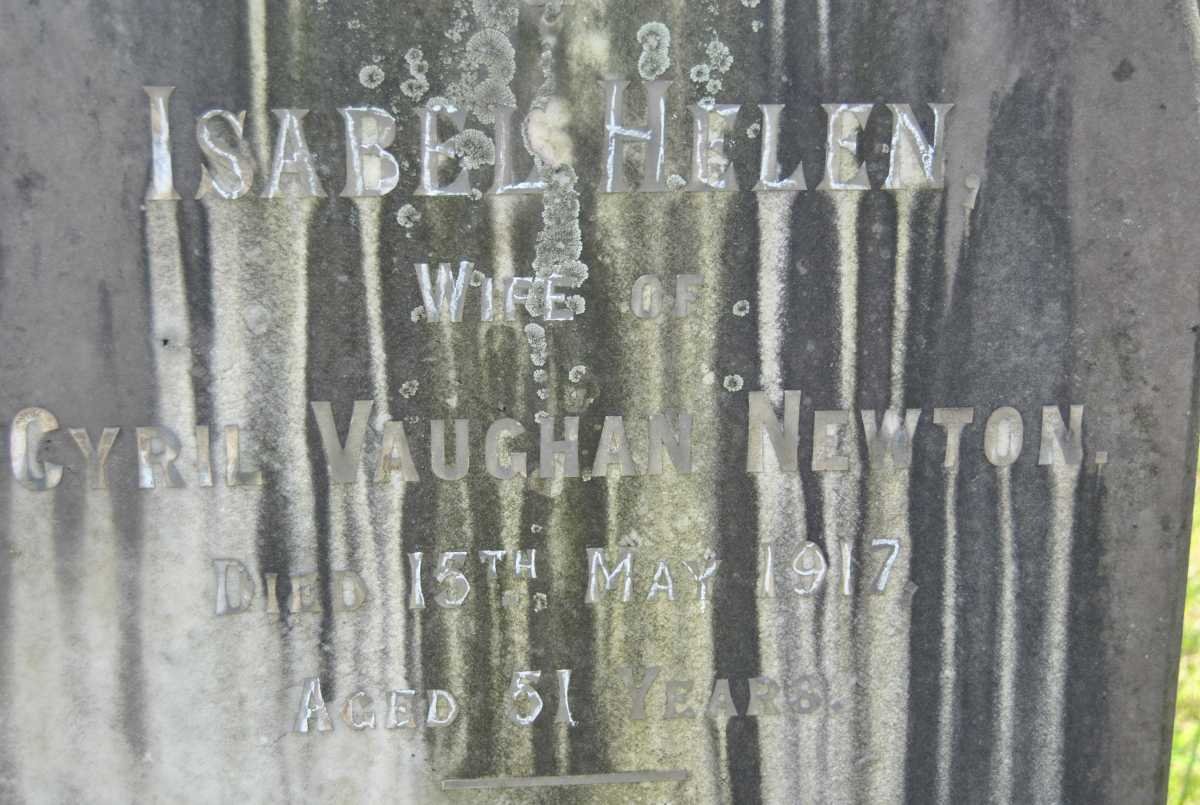 NEWTON Isabel Helen -1917