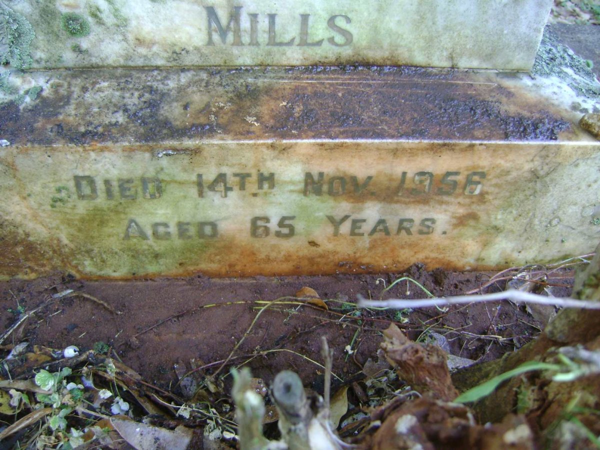 MILLS Ronald Charles -1956