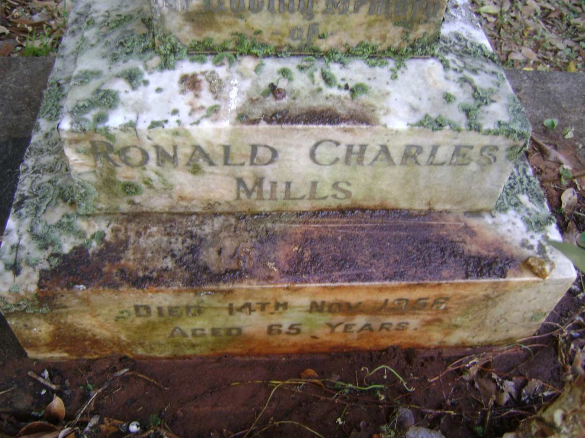 MILLS Ronald Charles -1956