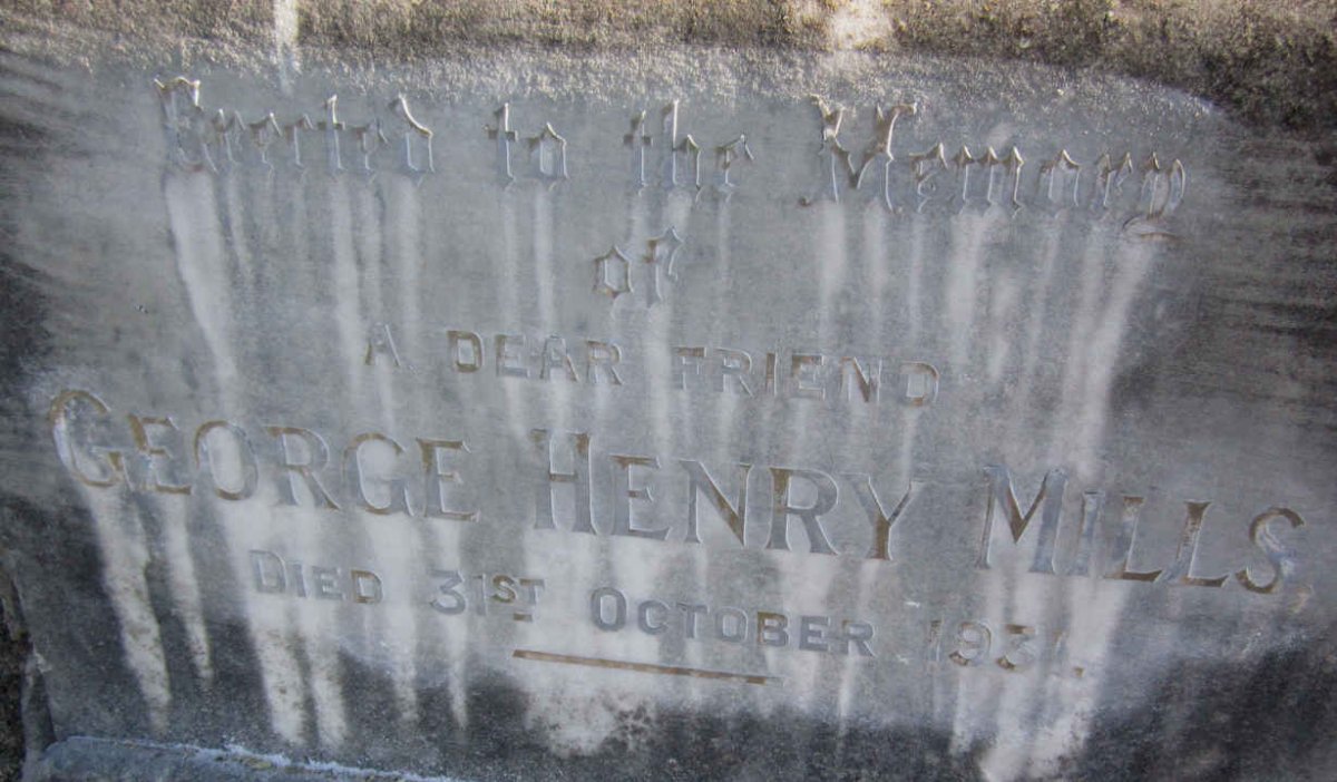 MILLS George Henry -1931