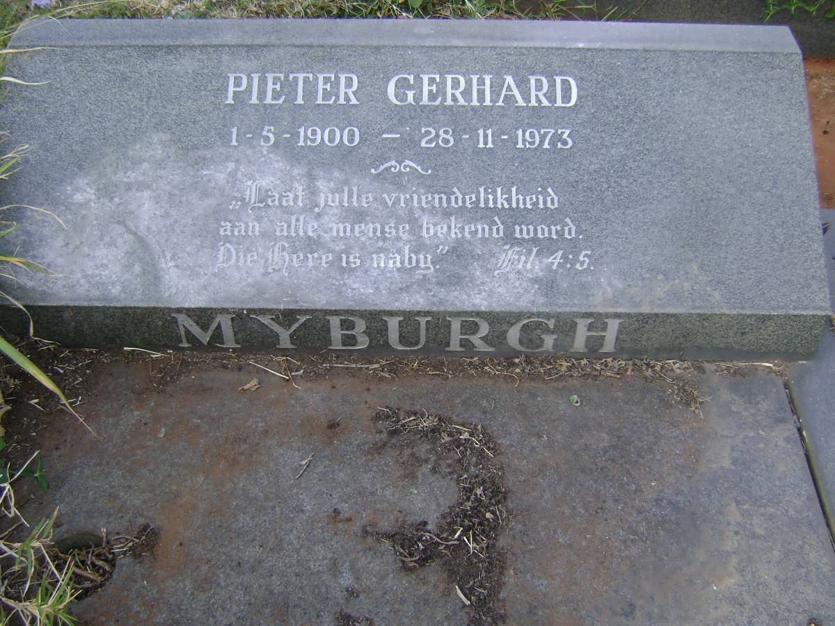 MYBURGH Pieter Gerhard 1900-1973 &amp; M.C.L. BROEKSMA 1901-1988