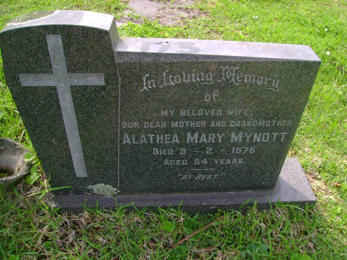 MYNOTT Alathea Mary -1975