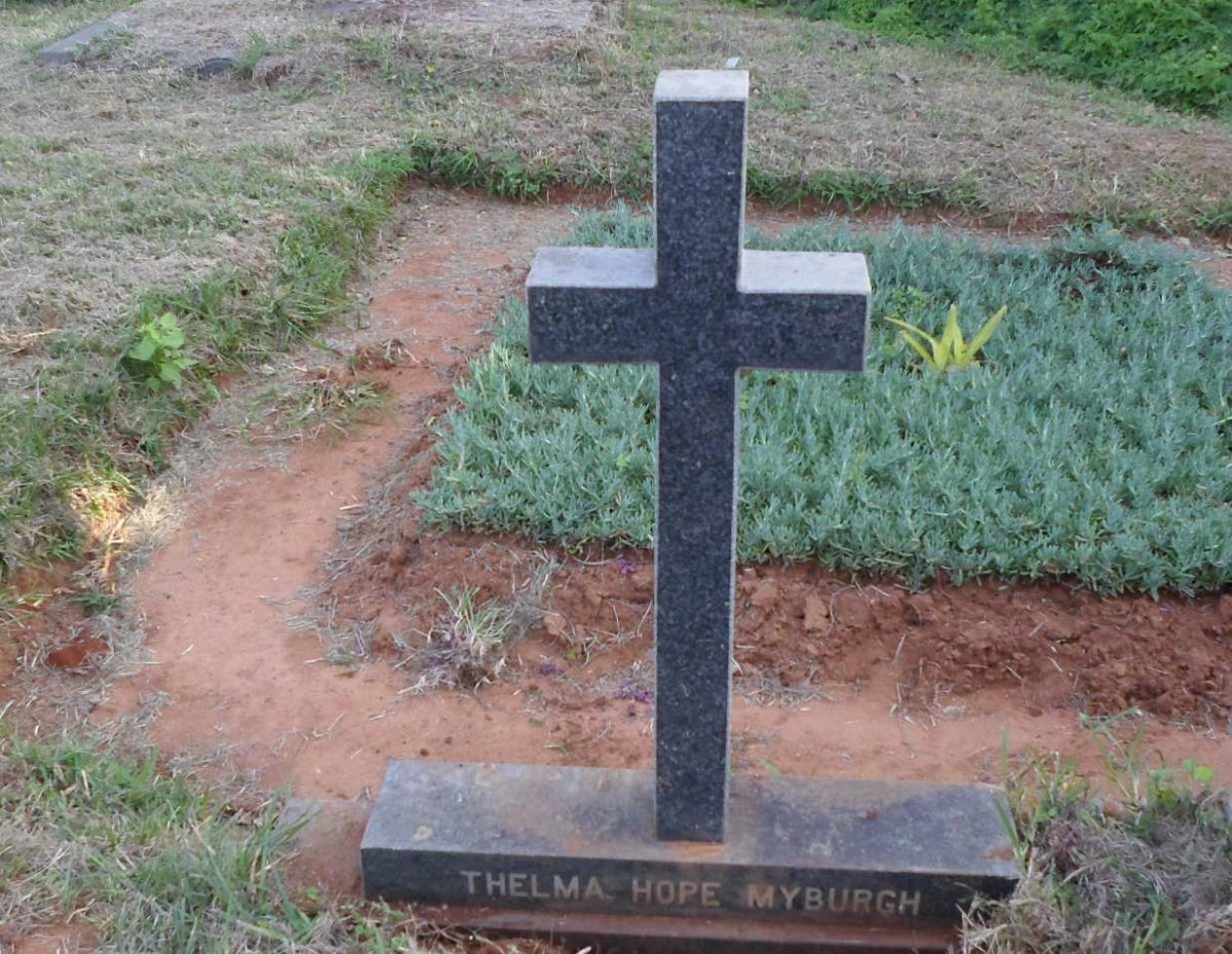 MYBURGH Thelma Hope -1971