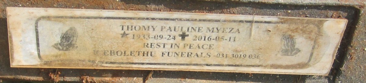 MYEZA Thomy Pauline 1933-2016