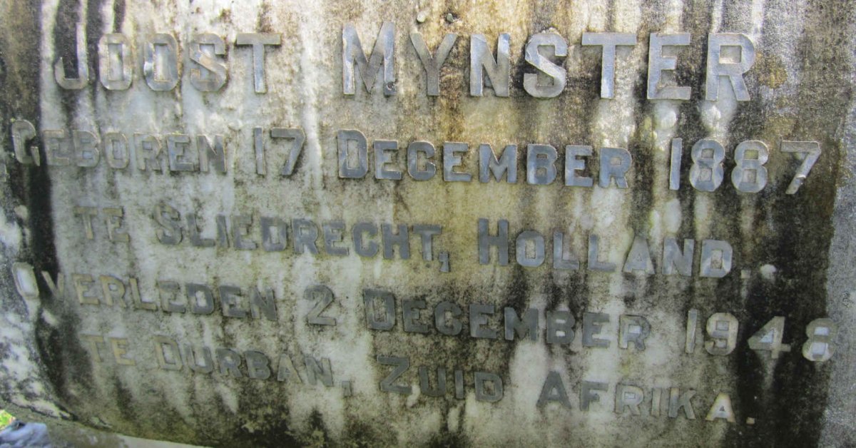 MYNSTER Joost 1887-1948