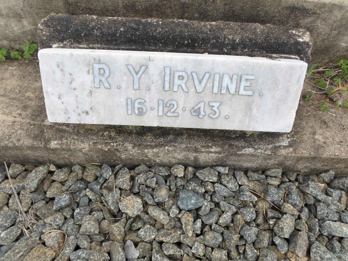 IRVINE R.Y. -1943