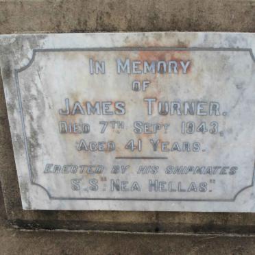 TURNER James -1943