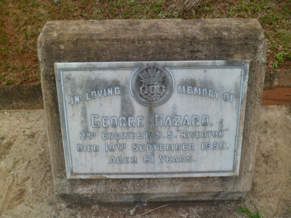 HAZARD George -1950